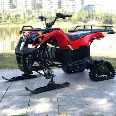 atv雪地摩托车履带式四轮雪橇沙滩摩托冰雪履带车雪场出租越野