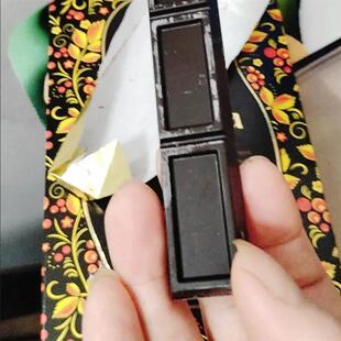 俄罗斯进口赞誉牌可可特苦无蔗糖纯黑巧克力100克零食包邮