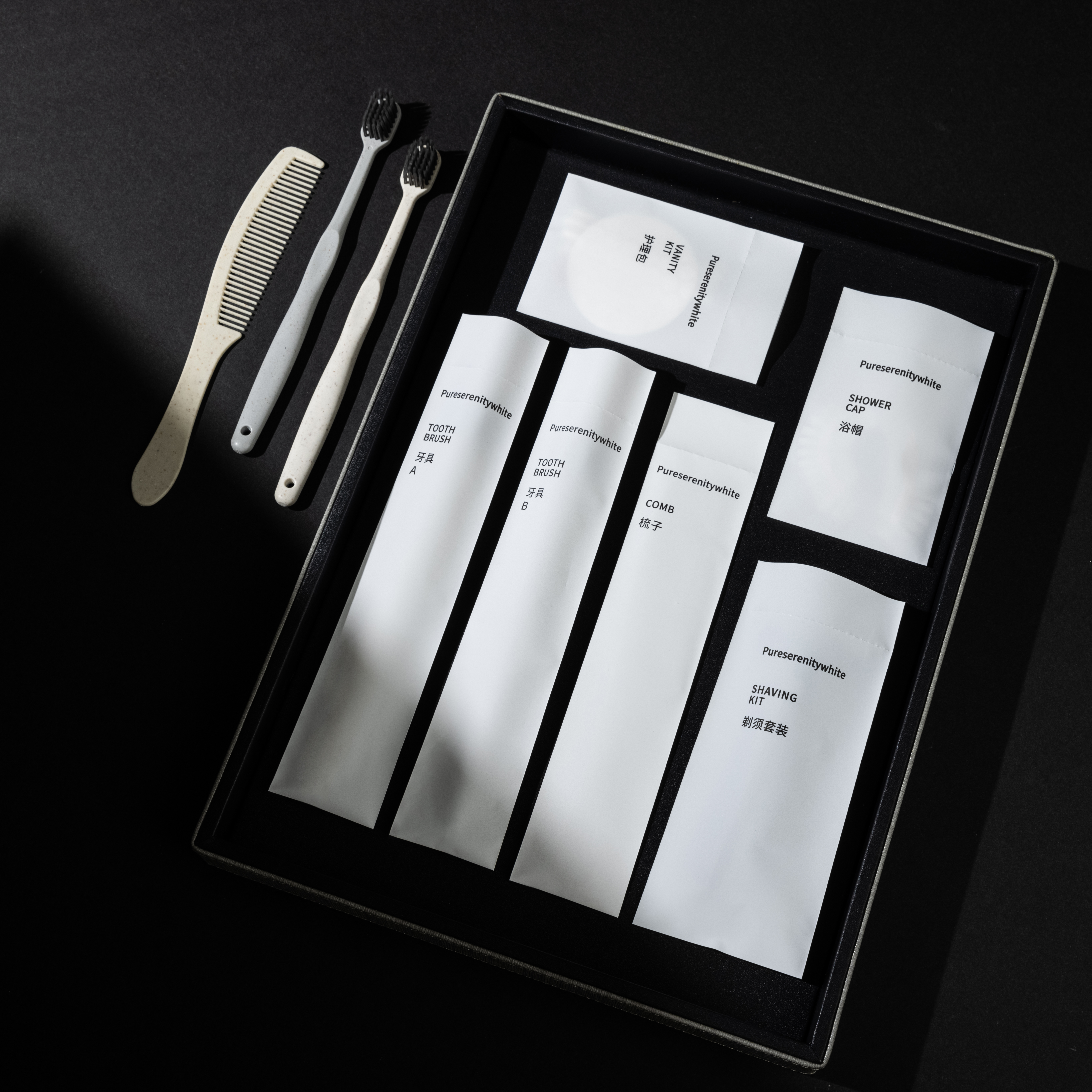 超软毛一次性牙刷酒店民宿