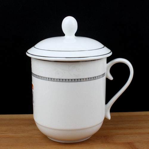 雅诚德TD大号银河杯陶瓷办公杯会务杯茶杯喝水杯陶瓷杯泡茶杯杯子