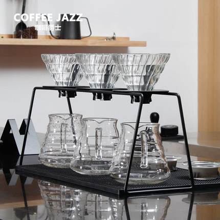 COFFEE JAZZ 咖啡滤杯架滴漏式滤杯支架手冲咖啡器具套装过滤滤杯