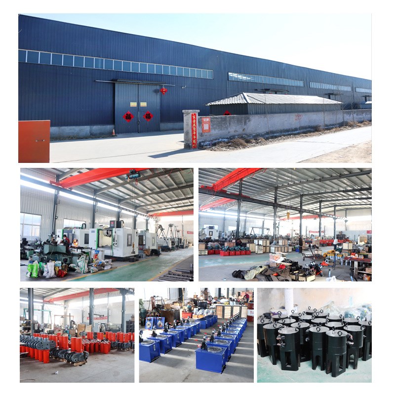 现货电动液压100吨200吨大吨位千斤顶DYG双作用液压千斤顶