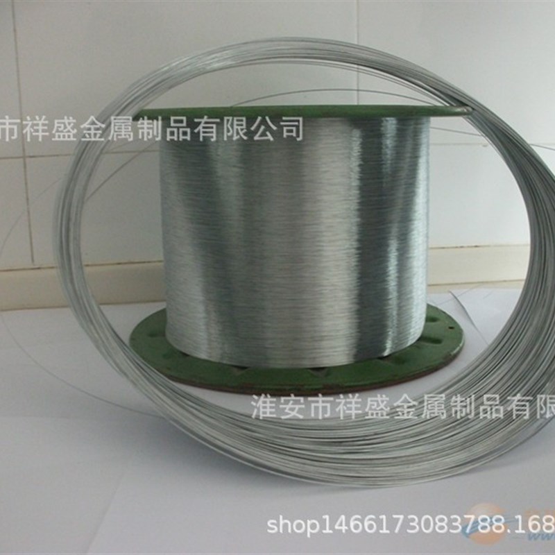 江苏现货低碳软态0.5mm热镀锌铁丝 价格便宜