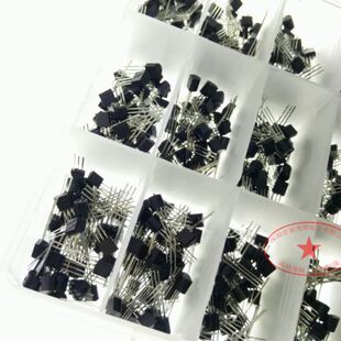 92封装 2N2222A 直插TO 三极管 840样品盒 BC558 NPN小功率晶体管