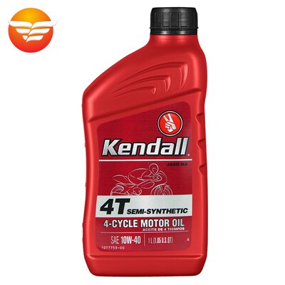 康度摩托车机油 kendall 4T 10W-40 进口半合成 摩托车发动机机油