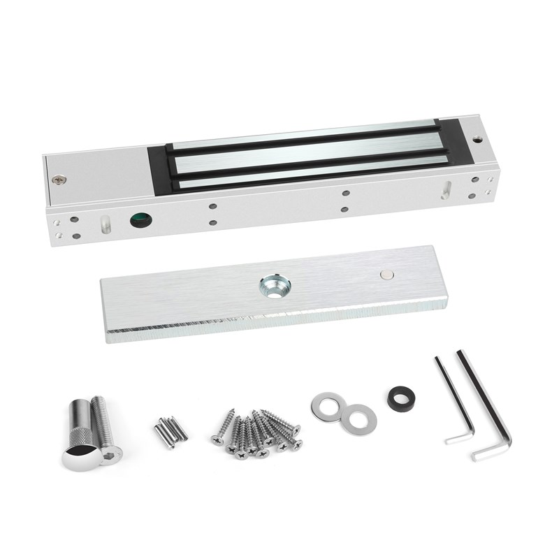 美尔顿门禁电磁锁280KG单门磁力锁玻璃门木门铁门防水双门电控锁