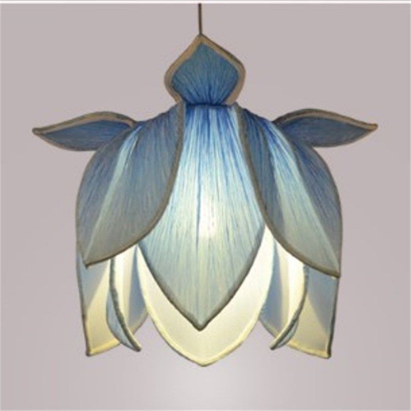 仿古典新中式莲花吊灯餐厅茶楼过道书房创意手绘灯笼家装吊灯,家装灯饰光源,客厅吊灯,淘宝优惠券,粉丝福利购,淘宝优惠卷