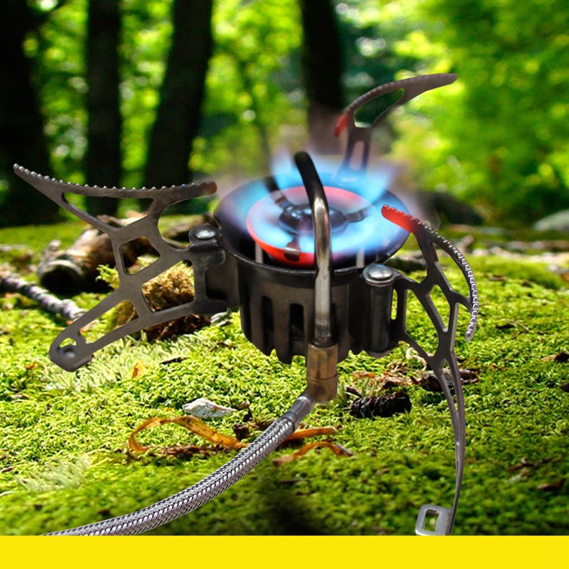 户外炉具便携式露营野炊油气两用油气炉头套装自驾游汽油野外炉子