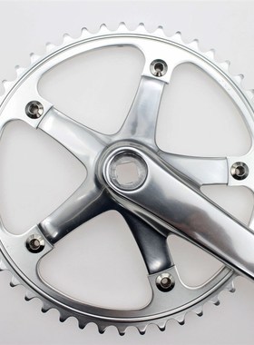 单速49T一体式曲柄牙盘144BCD曲柄CNC牙盘链轮齿板单速铝合金曲柄