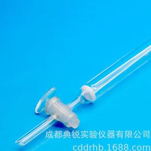 可加工xg 供应具玻璃活塞砂芯层析柱 闪式 层析柱 色层分析柱