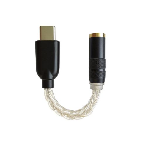 typec手机转3.5解码DAC耳放线发烧HIFI转接头es9280c便携DSD硬解