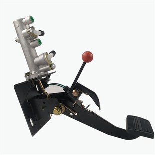 电动汽车刹车踏板总成三四轮车电动车脚刹篷车脚踏制动器改装配件