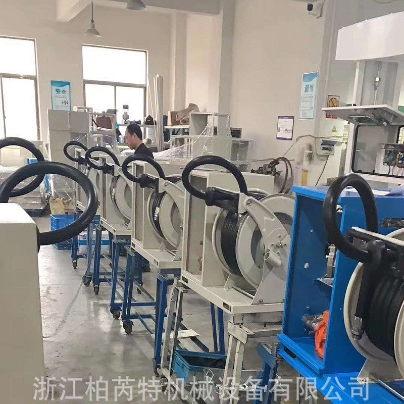 柏芮特加油机卷盘加油管自动伸缩卷盘卷管器自动卷盘机卷管器配件
