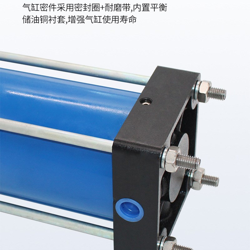 重型大推力耐高温铁气缸QGB63-80-100-125X25X50X75X100X200全铁