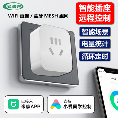 远程控制智能插座已接入米家APP