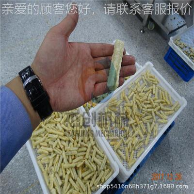 香酥藕合上浆机 藕片藕夹淋浆机 自动化茄盒上浆油炸生产线