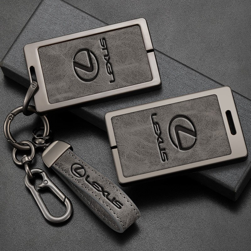 适用雷克萨斯卡片钥匙套LS汽车包ISCTGS车nx200esrx300hlx570皮扣