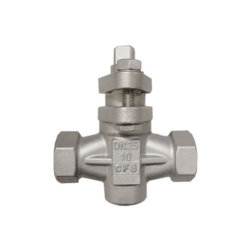 供应 不锈钢内螺纹旋塞阀 X13W 二通三通丝扣 硬密封防腐蚀