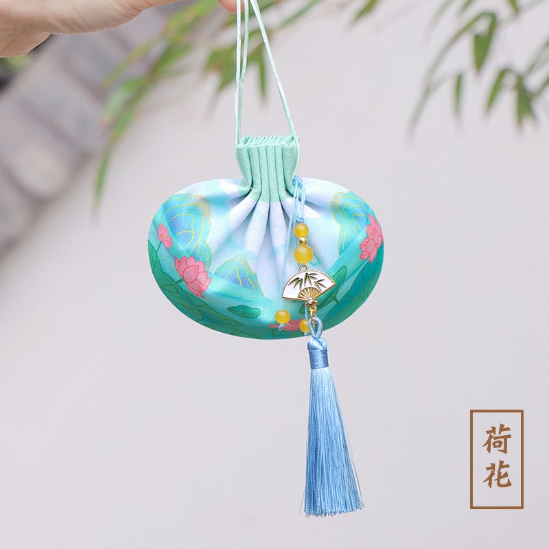 【钱丽】端午香包香囊空袋古风荷包锦鲤香袋端午节礼品