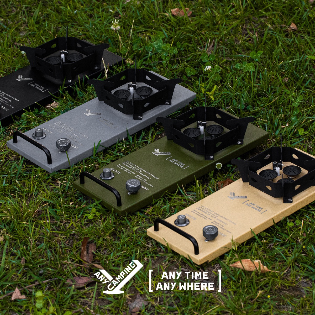 无界露营半单元猛火炉IGT炉便携收纳户外卡式炉户外烧水烧烤炉子