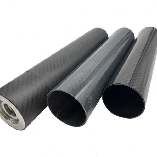 碳纤维管空心碳管6-29mm强度管材碳纤维圆棒碳纤管型材壁厚 2mm
