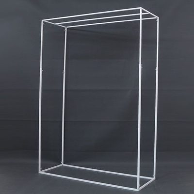 框森系几何摆件舞台婚礼户外屏风架子背景婚庆道具铁艺方装饰橱窗