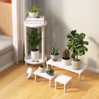 桌面花架多肉小盆栽置物架办公桌迷你植物架工位小型绿植展示架子