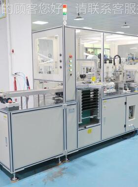 NTC传感器点胶CR-419D端设备 固定感温子排机版灌胶装治具一体动