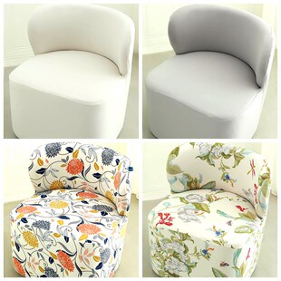 小单人沙发套罩全包万能矮靠v背四季2025保护梳化妆椅凳儿童盖布