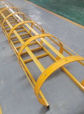 图集15bJ401镀锌钢爬梯护笼铁爬梯护笼玻璃钢爬梯护笼工程外墙梯