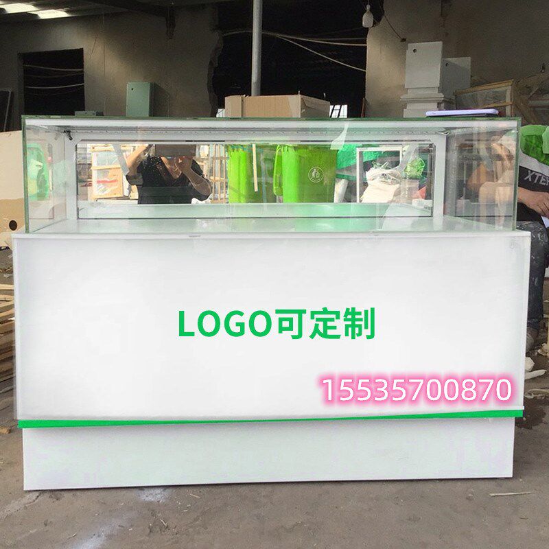 新款oppo手i机柜台展示柜玻璃展柜新款产品柜子陈列柜商用透明定