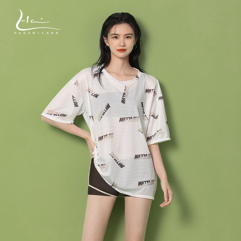 分体泳衣女2025新款遮肉保守新款游泳I馆专用显瘦遮肚三件套游泳