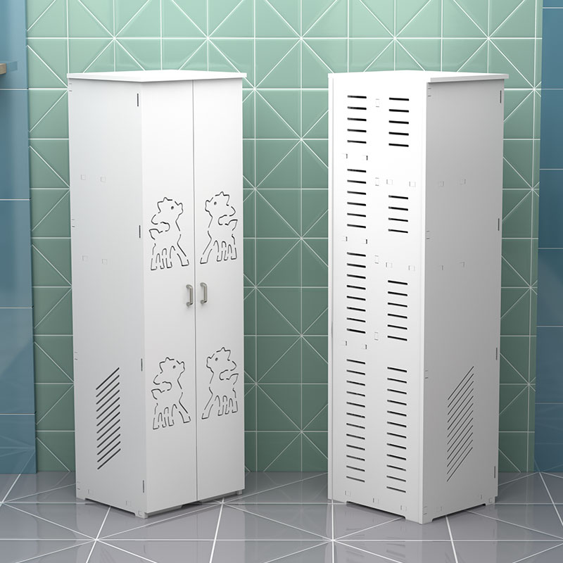 清洁柜保洁工具家用学校阳台置物柜卫生用品拖把扫把储物收纳柜子