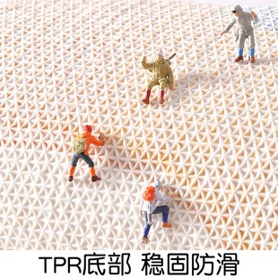 卡通浴室防滑地垫 新款 家用植绒吸水厕所卫生间脚垫客厅卧室门垫