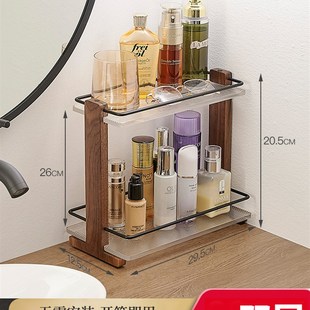 卫生间洗漱台置物架浴室台面收纳架洗手间厕所墙角洗澡间洗脸台池