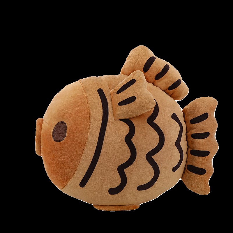 可爱靠垫鲷鱼烧抱枕超软娃娃沙发靠垫枕头儿童毛绒玩具睡觉枕头男