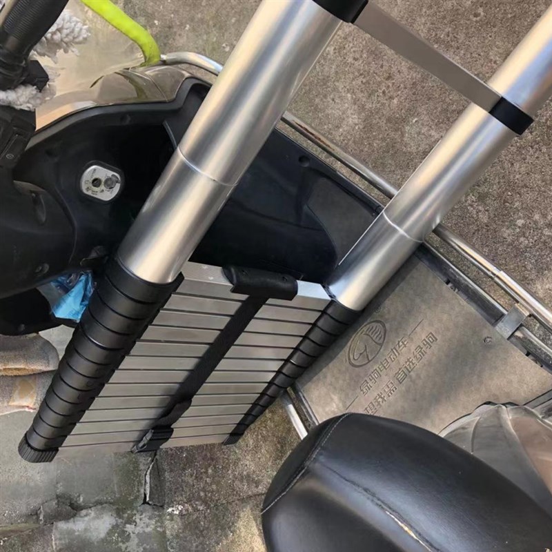 铝合金梯子伸缩梯8米一字工程梯折叠多功能梯家用便携人字梯升降