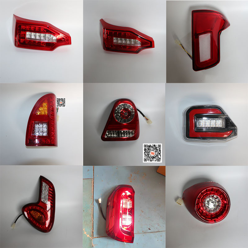 电动四轮车后尾灯总成龙启盛雅达金彭明爵特鲁N夫电轿汽车LED尾灯