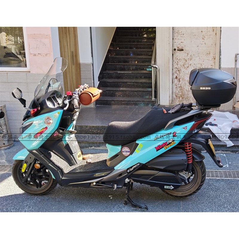 适用光阳CT250/300新赛艇后货架尾架边架SHAD夏德尾箱边箱护杠