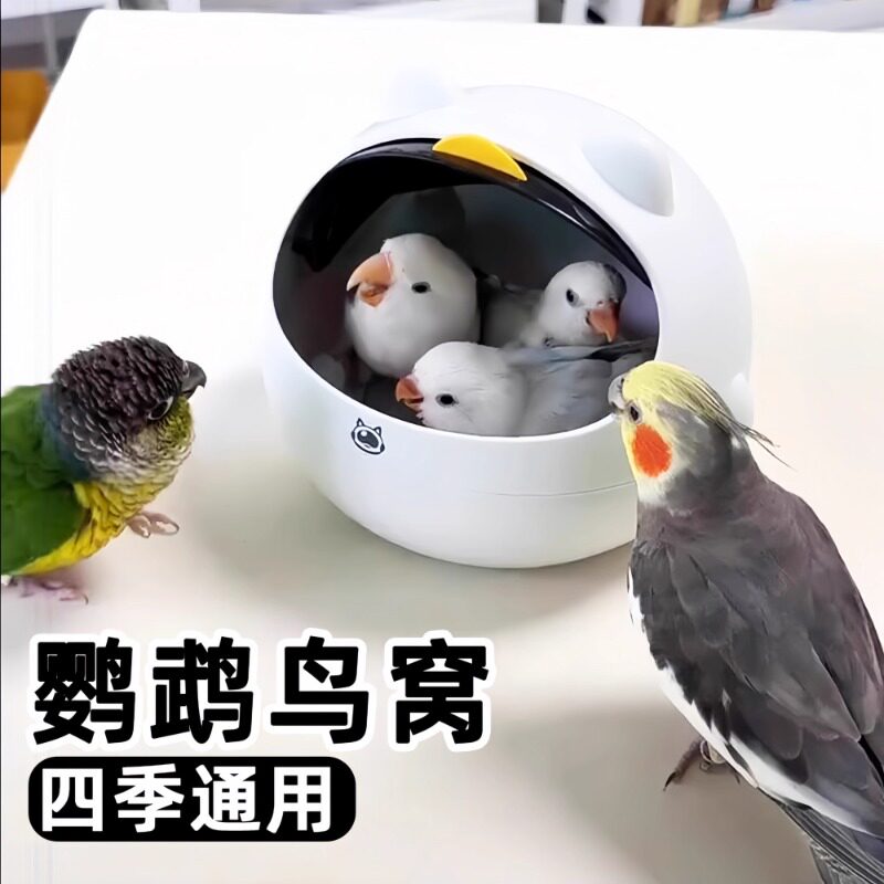 宠物鸟窝四季通用桌面垃圾桶