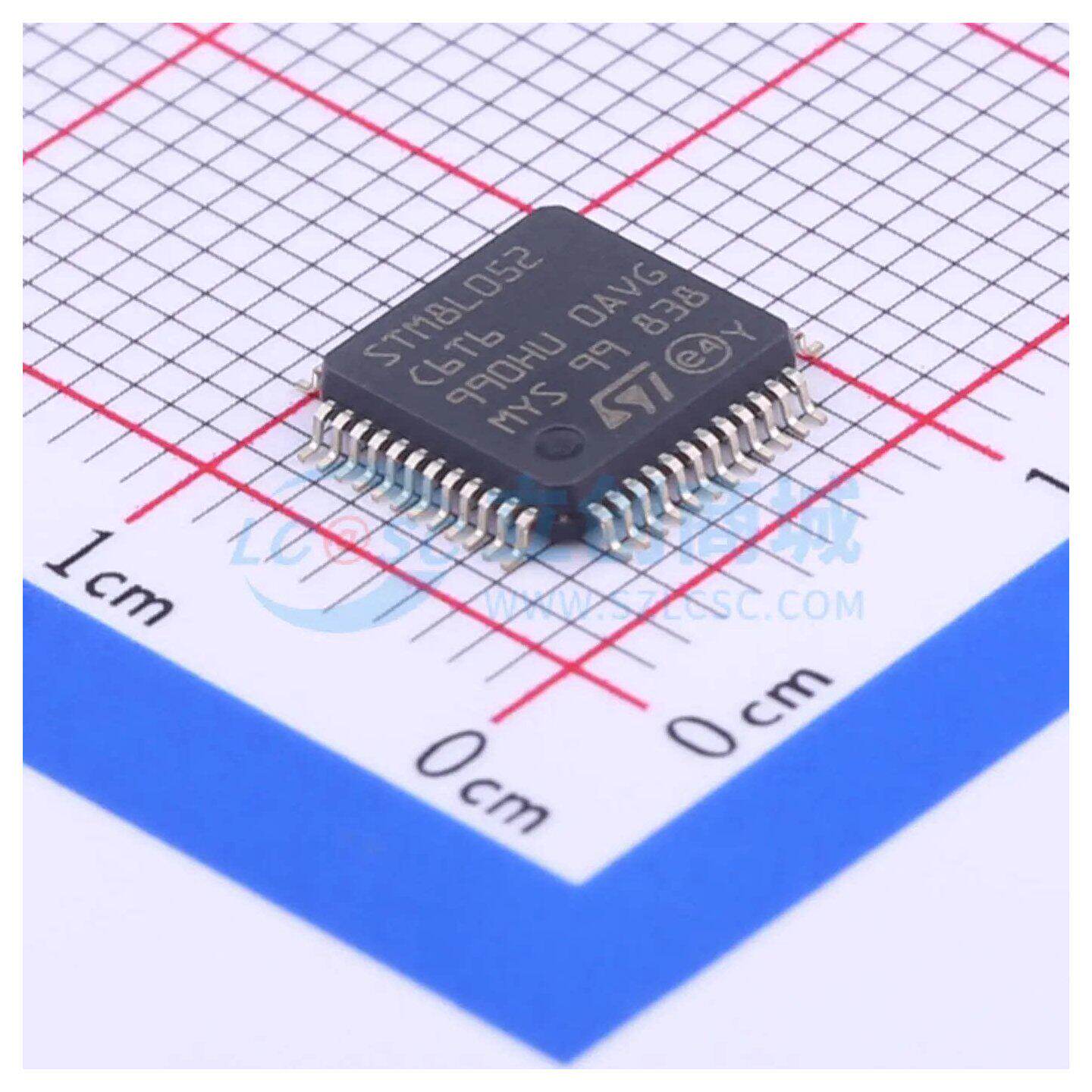 STM8L052C6T6 LQFP-48(7x7) 16MHz 32KB 单片机芯片