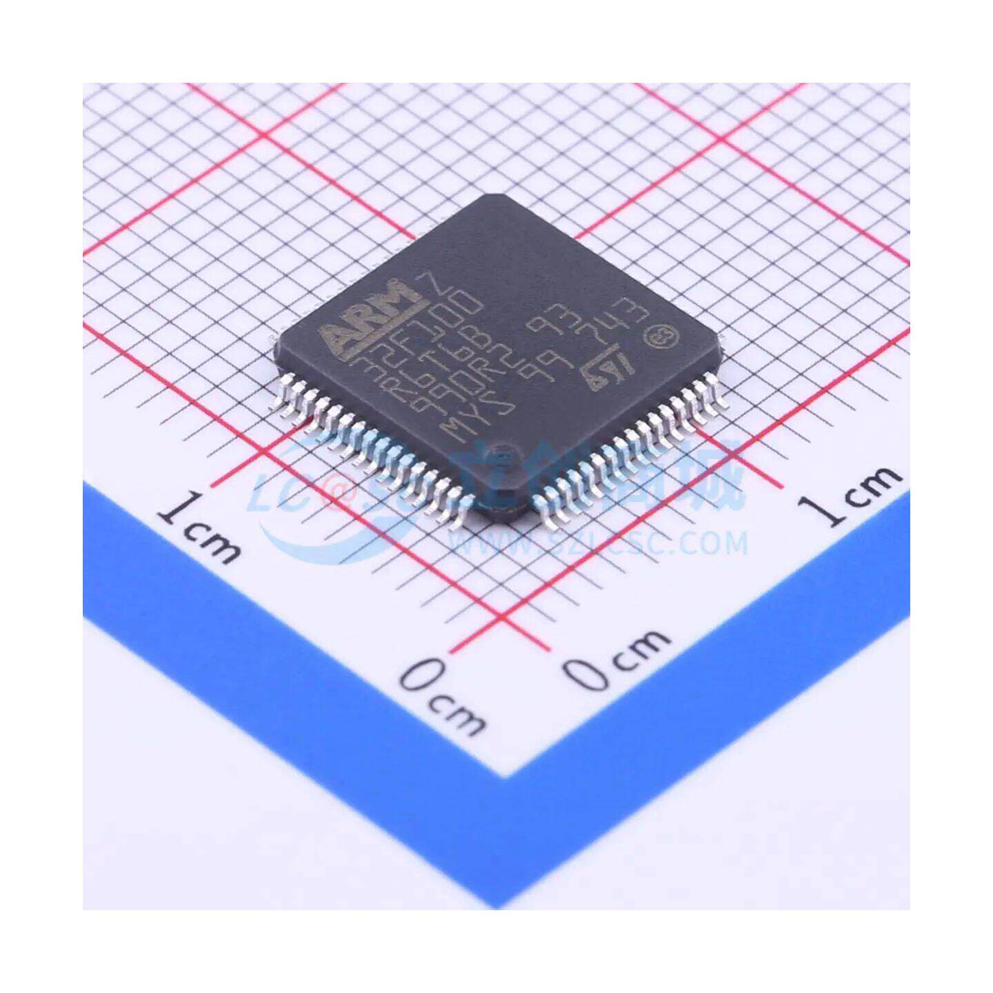 STM32F100R6T6B LQFP-64(10x10) 24MHz 32KB  单片机芯片