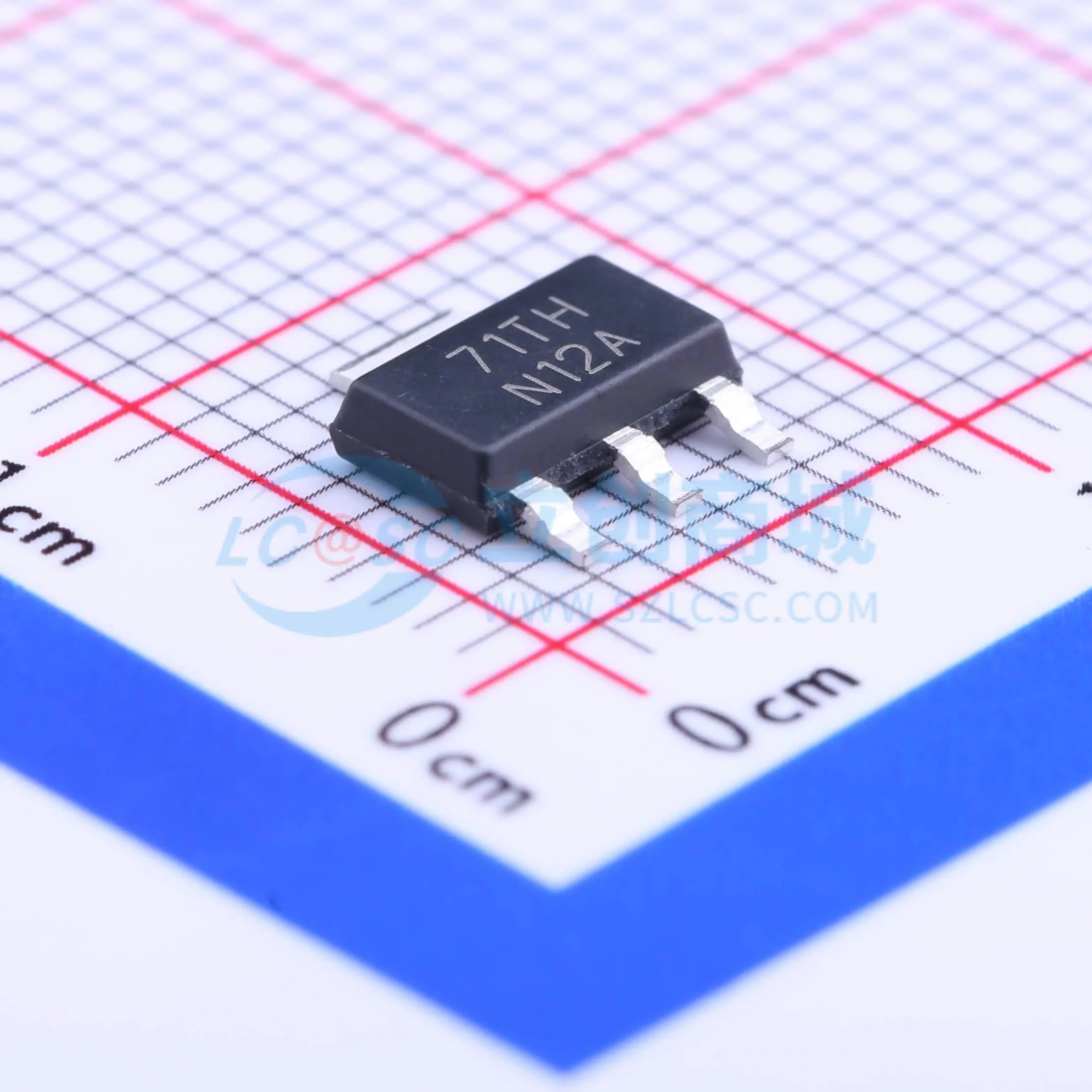 线性稳压器(LDO) LM1117MPX-1.8/NOPB SOT-223-4 1.8V 800mA图片
