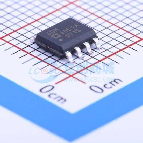 RS-485/RS-422芯片 ADM4851ARZ SOIC-8 收发器