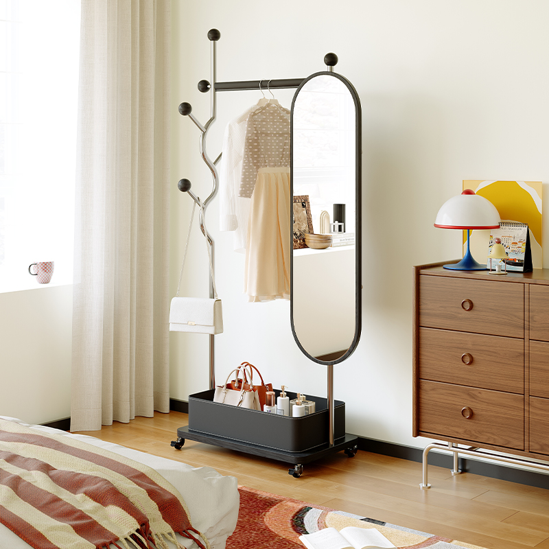 中古风衣帽架挂衣架入户置物架