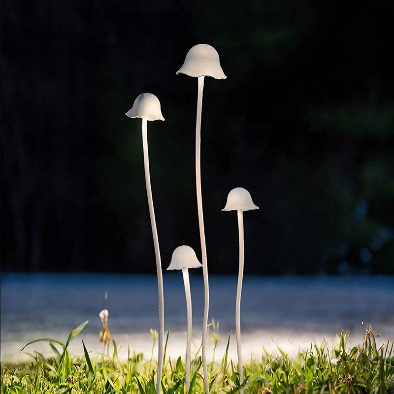 简约现代a个性氛围蘑菇灯花园露台地插灯阳台别墅景观庭院灯草坪,家装灯饰光源,草坪灯,淘宝优惠券,粉丝福利购,淘宝优惠卷