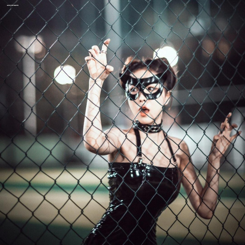 猫女眼罩狐狸面具女日系性感万圣节派对化妆舞会cos半脸面罩情调