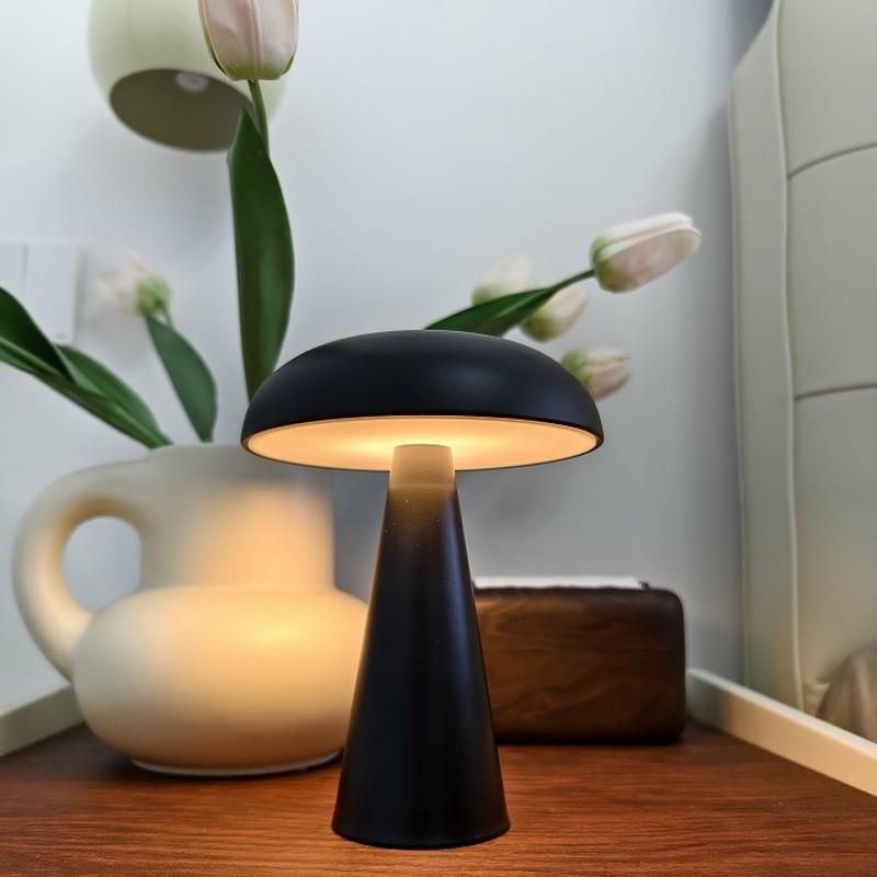 丹麦Como SC53蘑菇台灯设计师款高级感北欧客厅卧室床头充电台灯