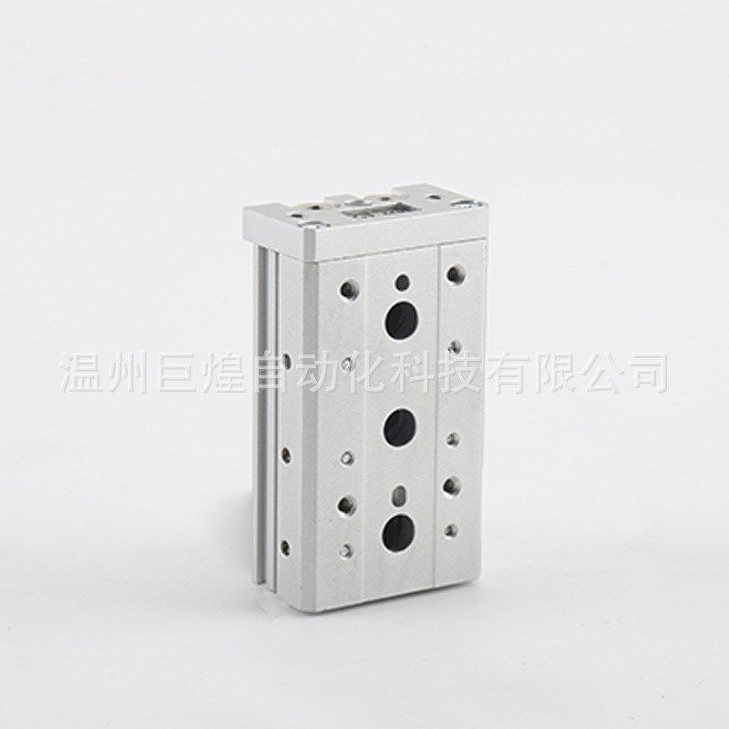 现货SMC型气缸MXS双缸气动滑台气缸不锈钢导轨可调气缸厂家