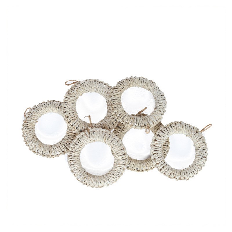 草编锅垫 玉米叶编织 餐垫 玉米皮绳锅垫 编织品草编垫植物垫